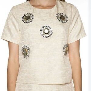 Sister Jane bejeweled top size L‎